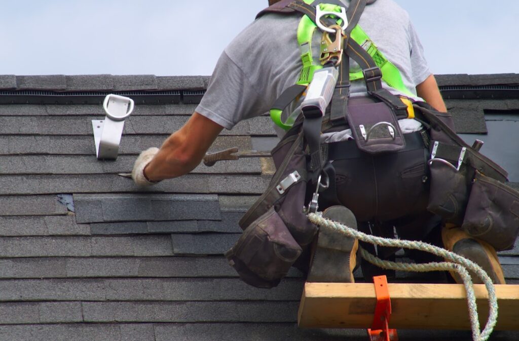 storm damage roof repair in Boaz, AL