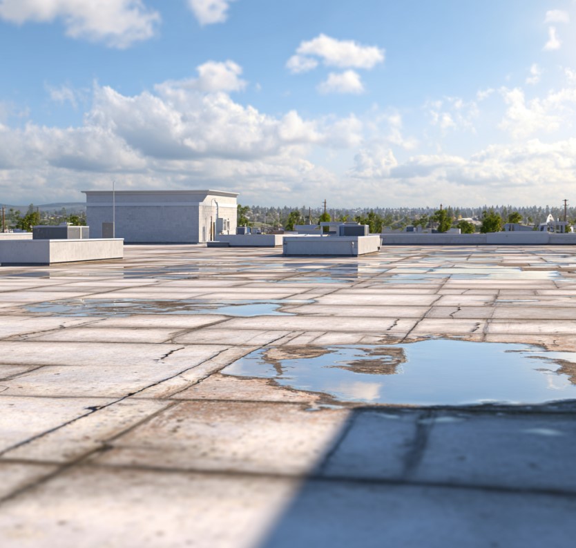 commercial roof drainage
